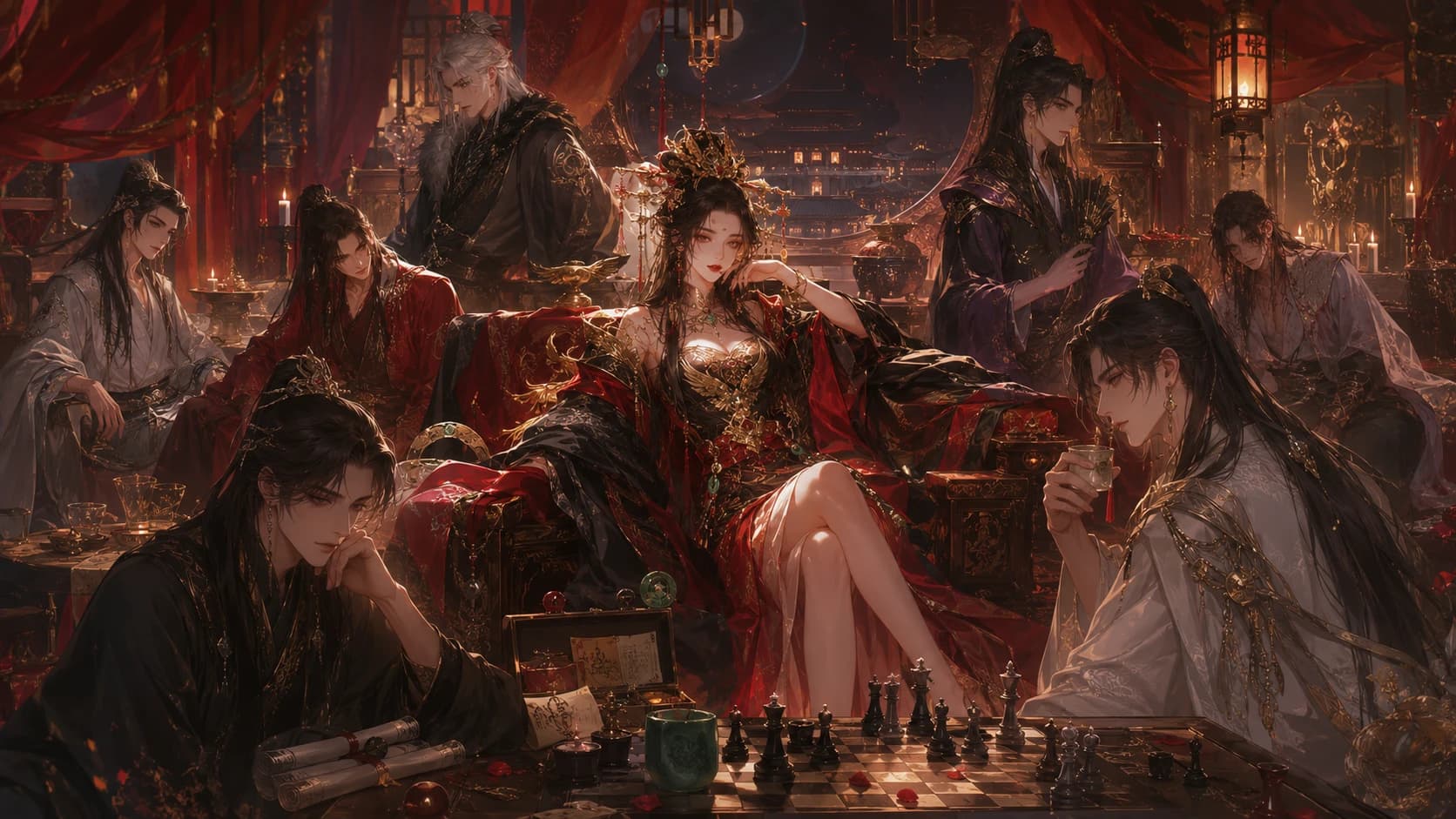 【女尊】【面首】【古代权谋】女尊长公主的风月局