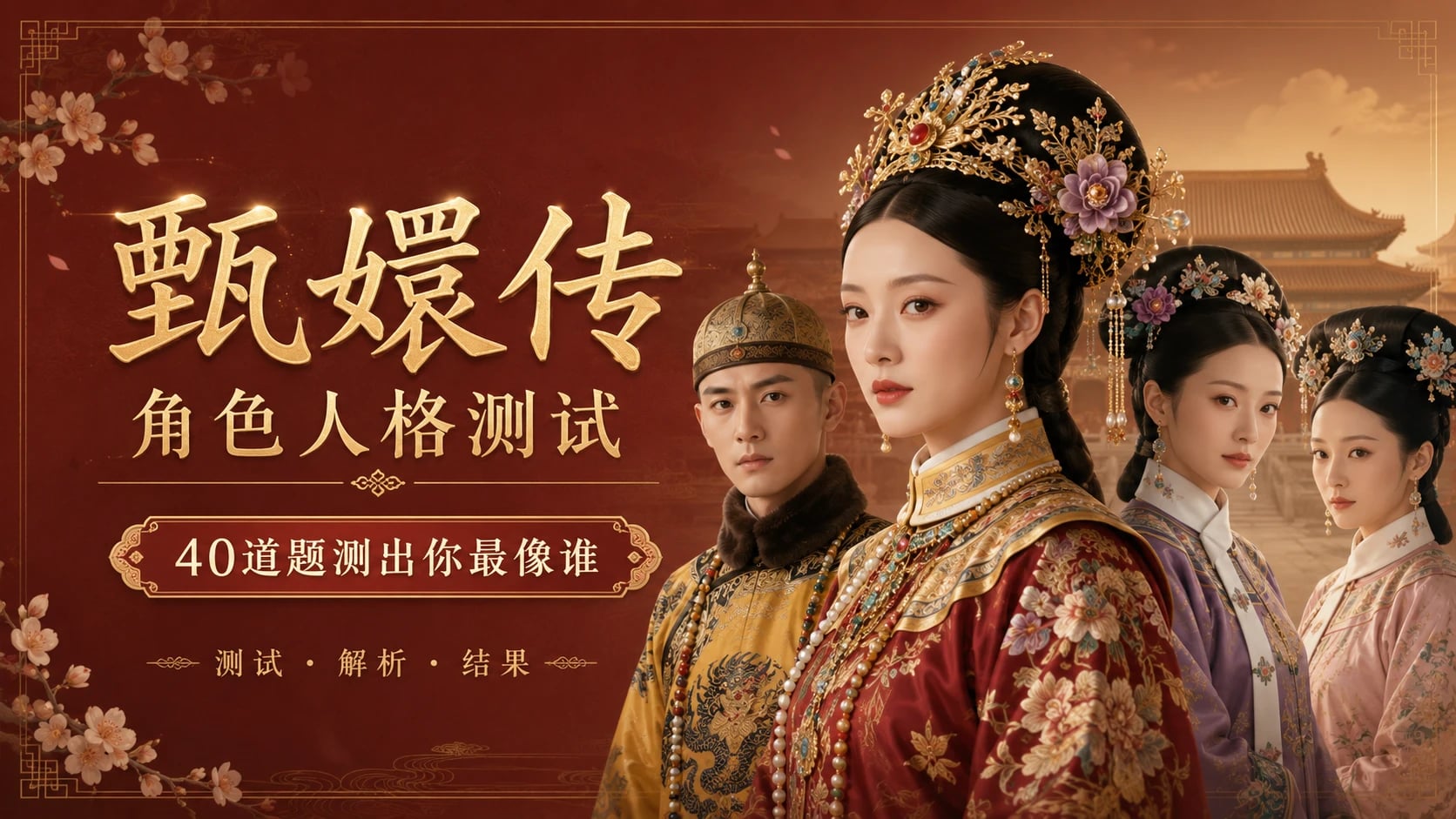 甄嬛传人物性格测试 cover