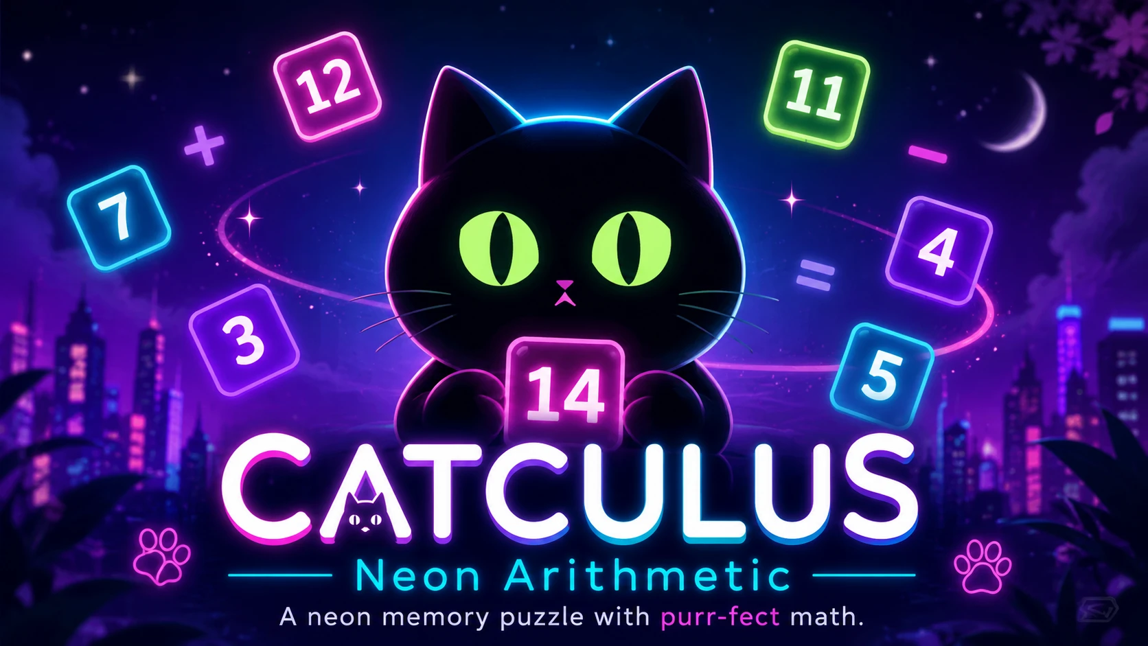 CATCULUS: Neon Arithmetic cover