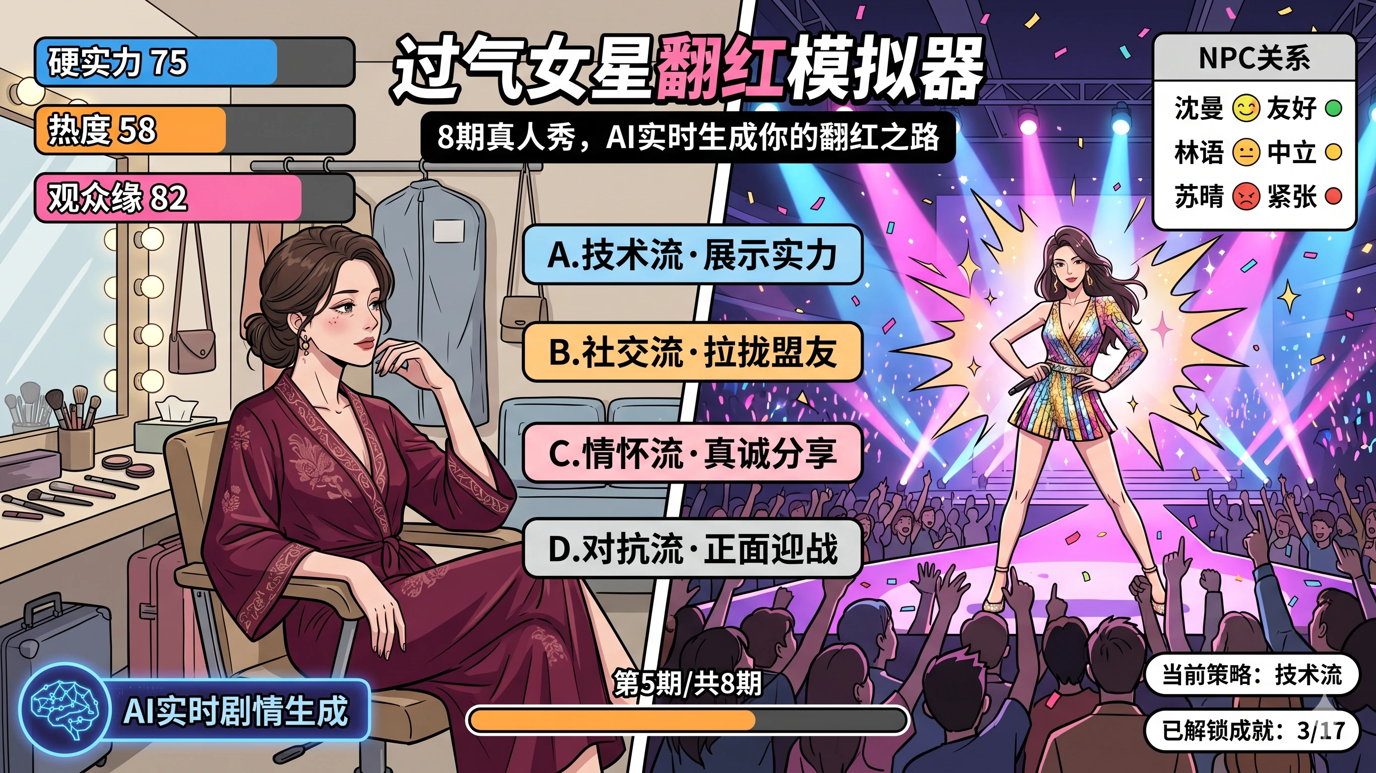 过气女星翻红模拟器 cover