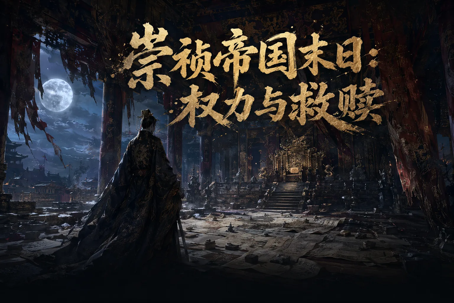 崇祯帝国末日:权力与救赎 cover
