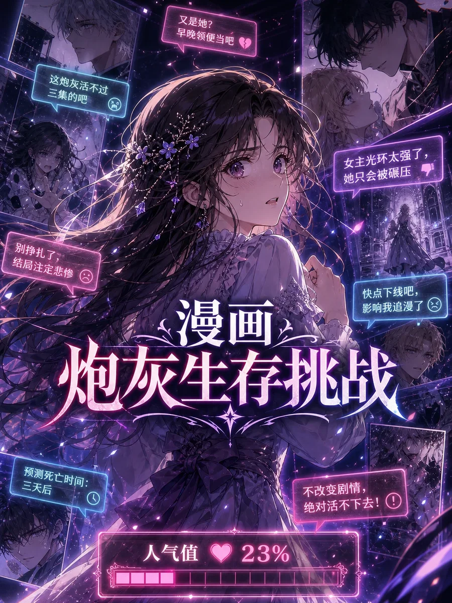 漫画炮灰生存挑战 cover