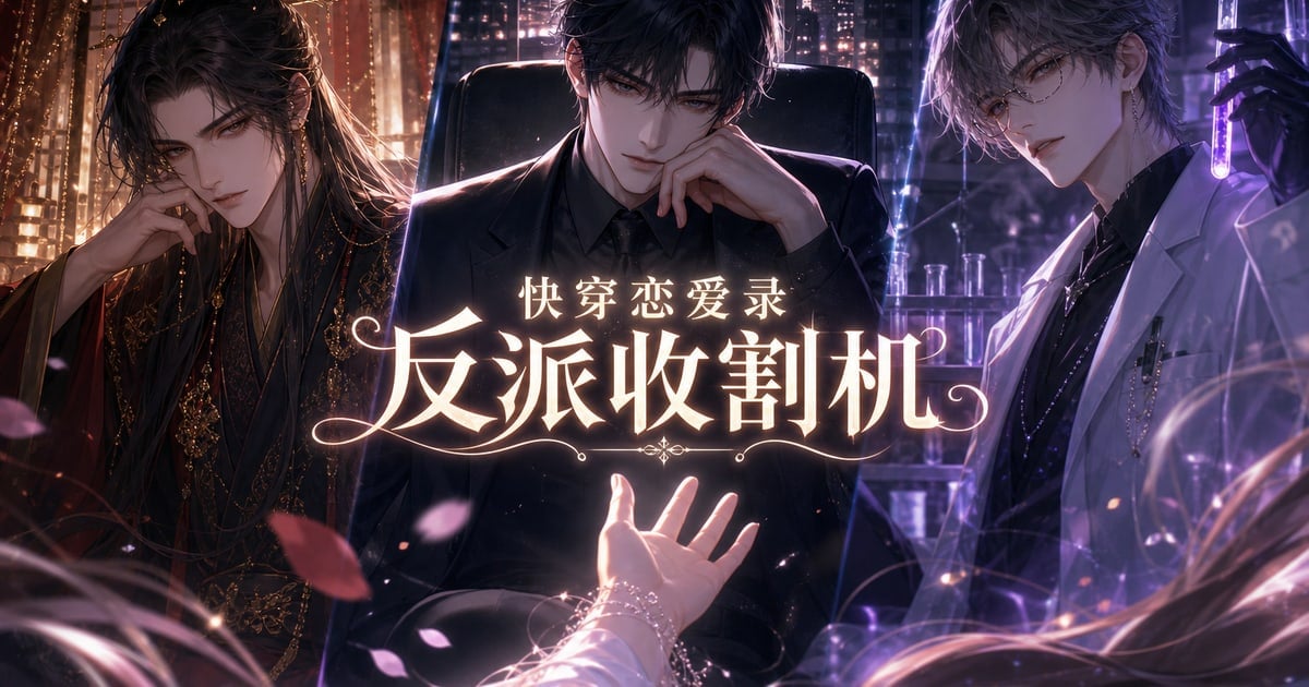 快穿恋爱录:反派收割机 cover