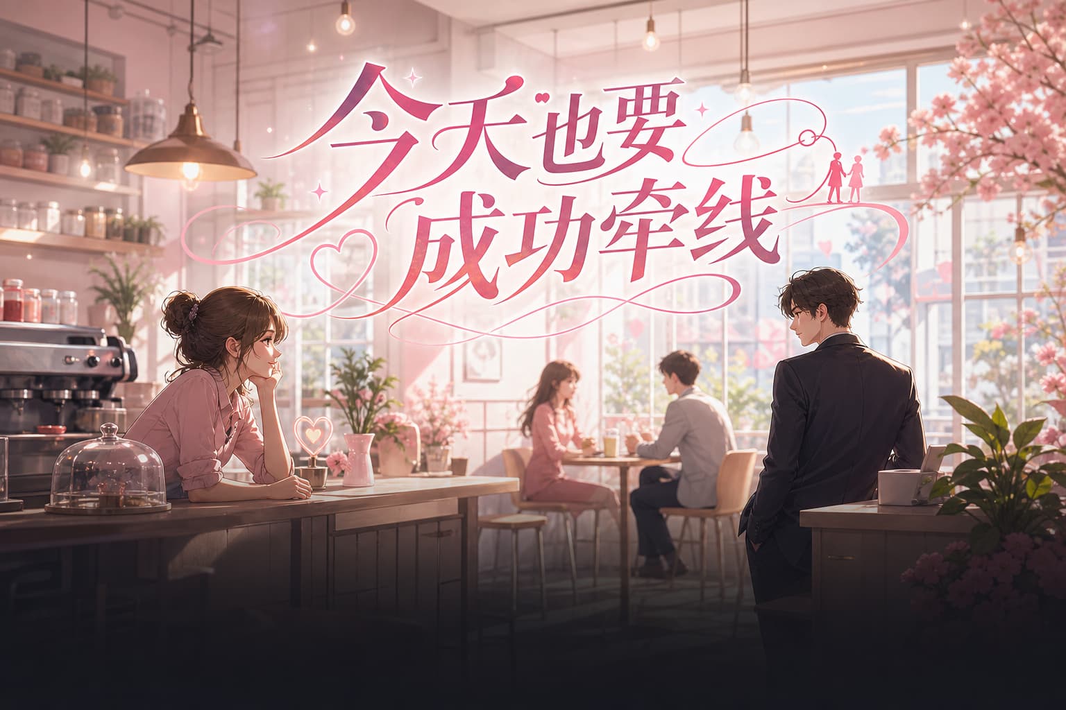 今天也要成功牵线