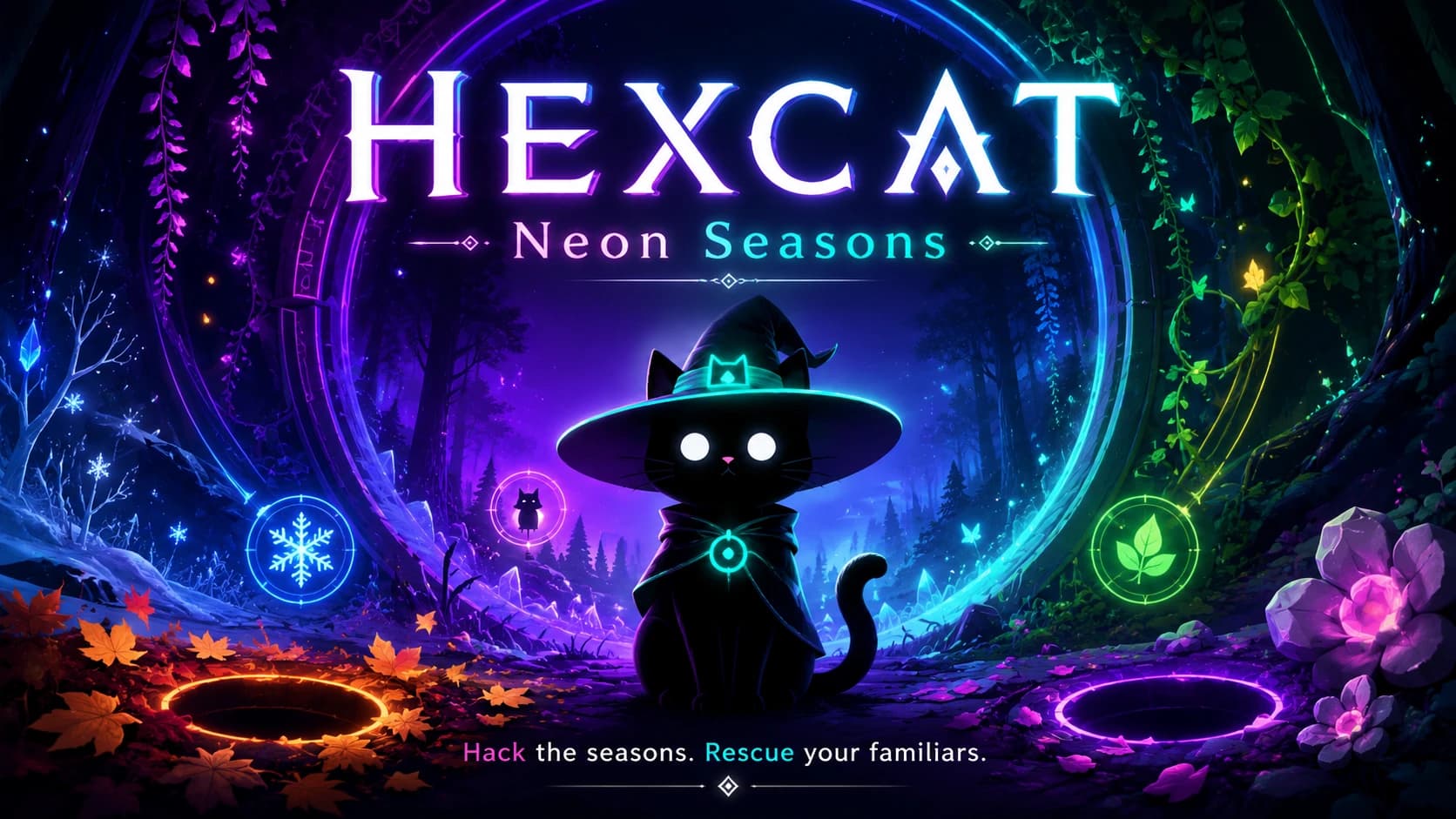 HEXCAT: Neon Seasons