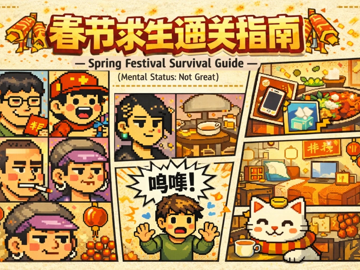春节求生通关指南 | Spring Festival Survival Guide cover