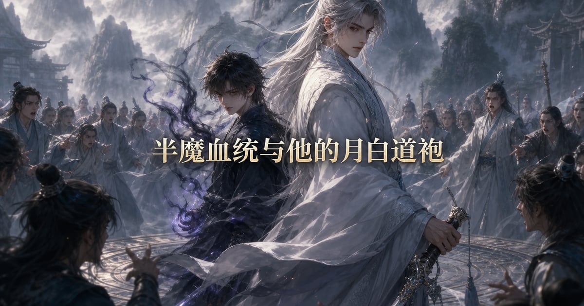 半魔血统与他的月白道袍 cover